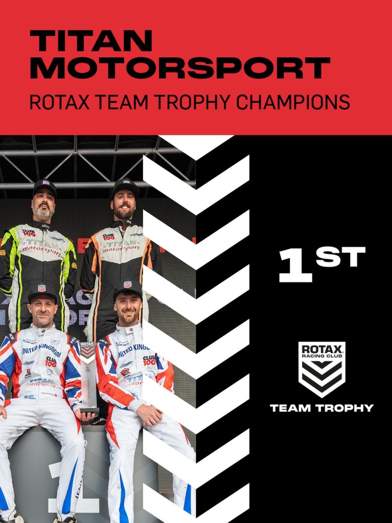 Titan Motorsport, the inaugural Rotax Racing Club Team Trophy champions